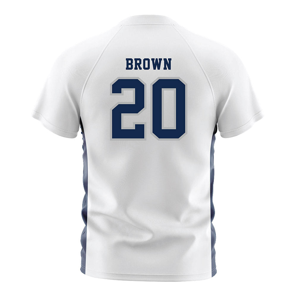 Creighton - NCAA Women's Soccer : Kelis Brown - White Soccer Jersey-1