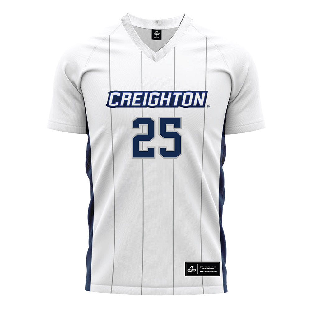 Creighton - NCAA Women's Soccer : Jalen Chaney - White Soccer Jersey-0
