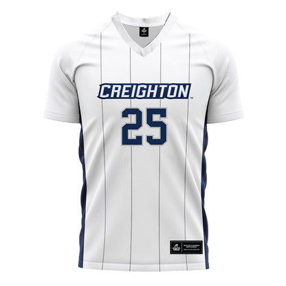 Creighton - NCAA Women's Soccer : Jalen Chaney - White Soccer Jersey-0