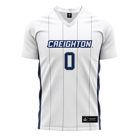 Creighton - NCAA Women's Soccer : Morgan Paley - White Soccer Jersey-0