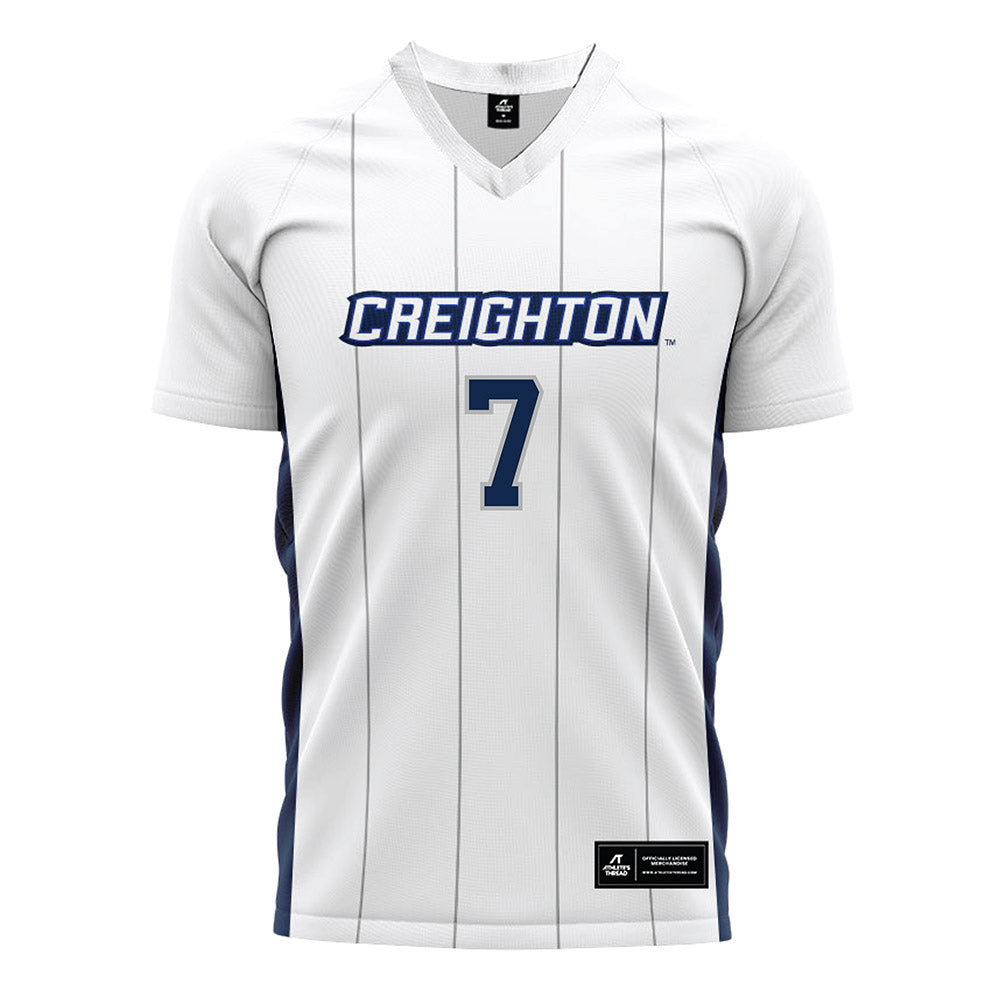 Creighton - NCAA Women's Soccer : Whitney Scott - White Soccer Jersey-0