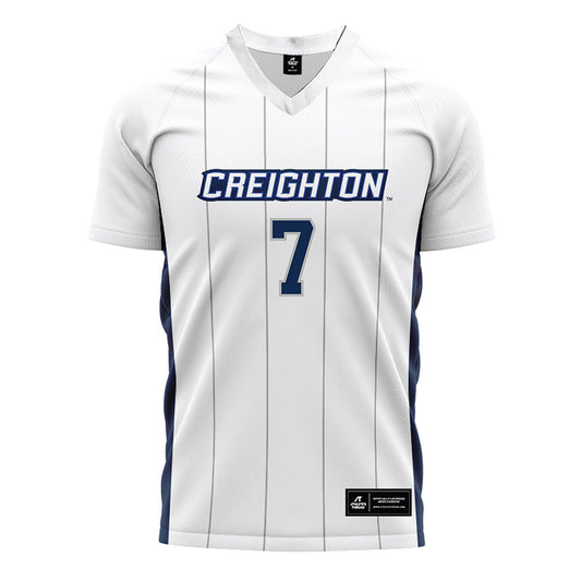 Creighton - NCAA Women's Soccer : Whitney Scott - White Soccer Jersey-0