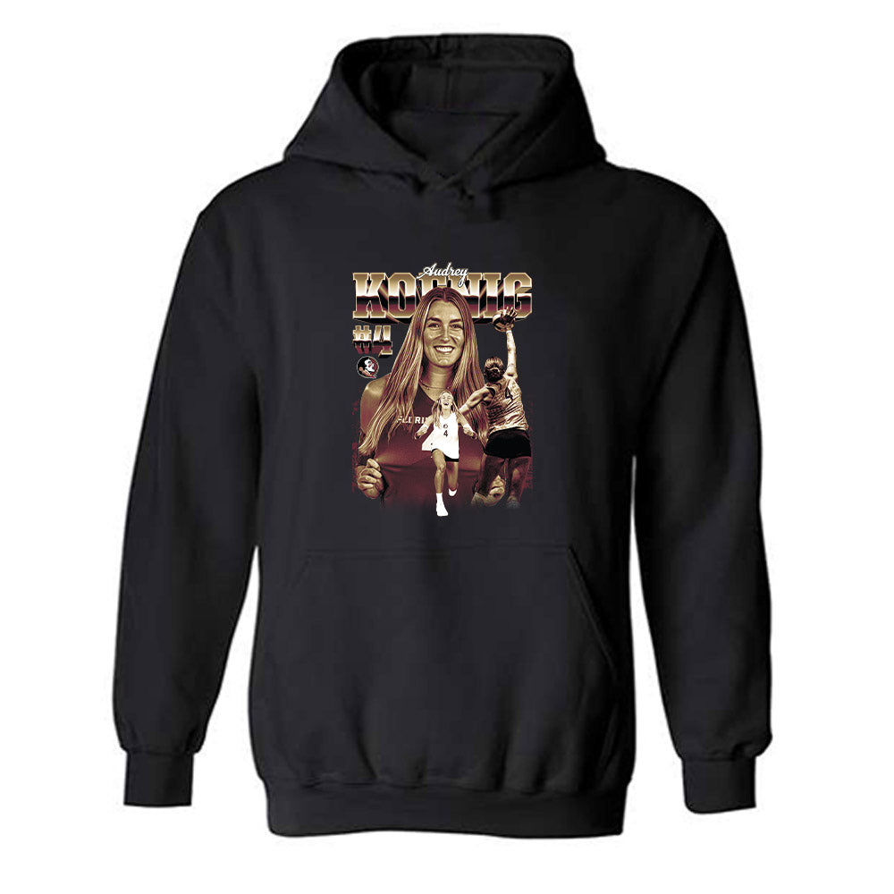 FSU - NCAA Women's Volleyball : Audrey Koenig - Hooded Sweatshirt-0