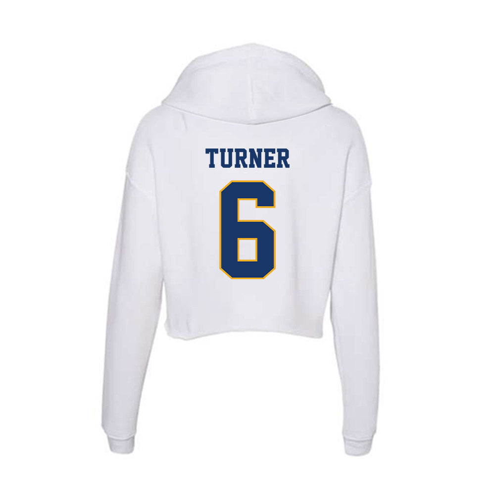 Canisius - NCAA Men's Lacrosse : Greyson Turner - Women's Crop Fleece Hoodie-1