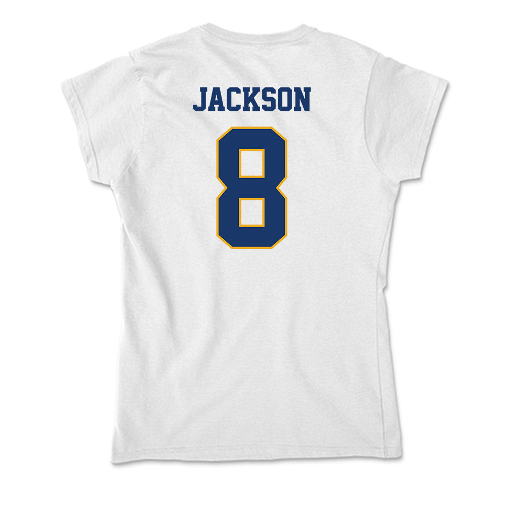 Canisius - NCAA Men's Basketball : Carter Jackson - Soft Style Women’s T-Shirt-1