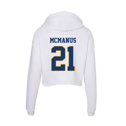 Canisius - NCAA Softball : Taylor McManus - Women's Crop Fleece Hoodie-1