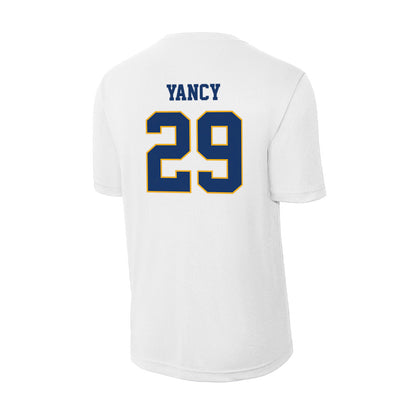 Canisius - NCAA Acrobatics & Tumbling : Jordan Yancy - Activewear T-Shirt-1