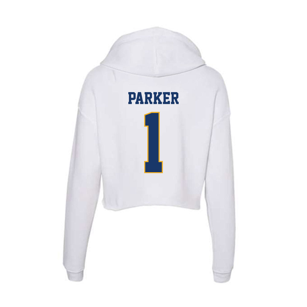 Canisius - NCAA Women's Basketball : Ari Parker - Women's Crop Fleece Hoodie-1