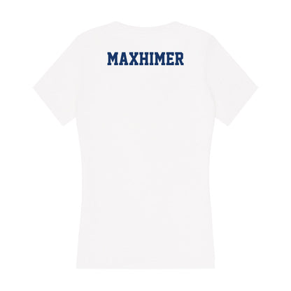 Canisius - NCAA Women's Rowing : Mackenzie Maxhimer - Women's V-Neck T-Shirt-1
