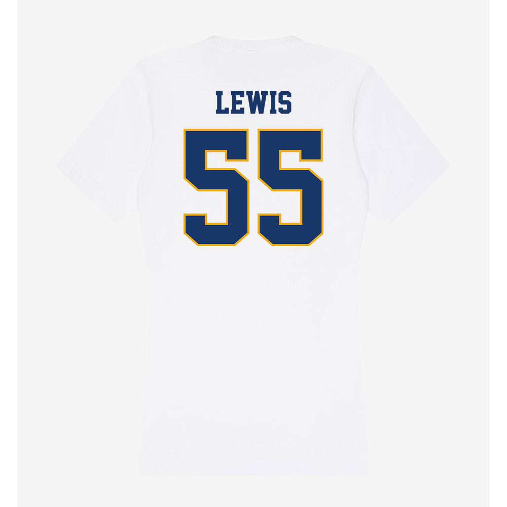 Canisius - NCAA Men's Lacrosse : Beck Lewis - Women's V-Neck T-Shirt-1