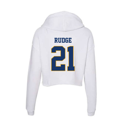 Canisius - NCAA Baseball : Trent Rudge - Women's Crop Fleece Hoodie-1