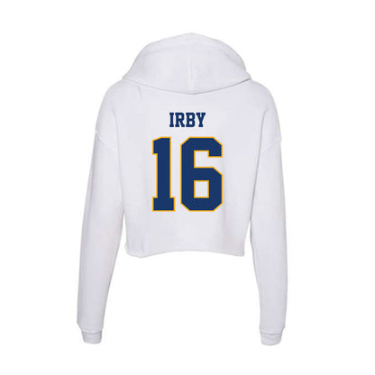 Canisius - NCAA Acrobatics & Tumbling : Anita Irby - Women's Crop Fleece Hoodie-1