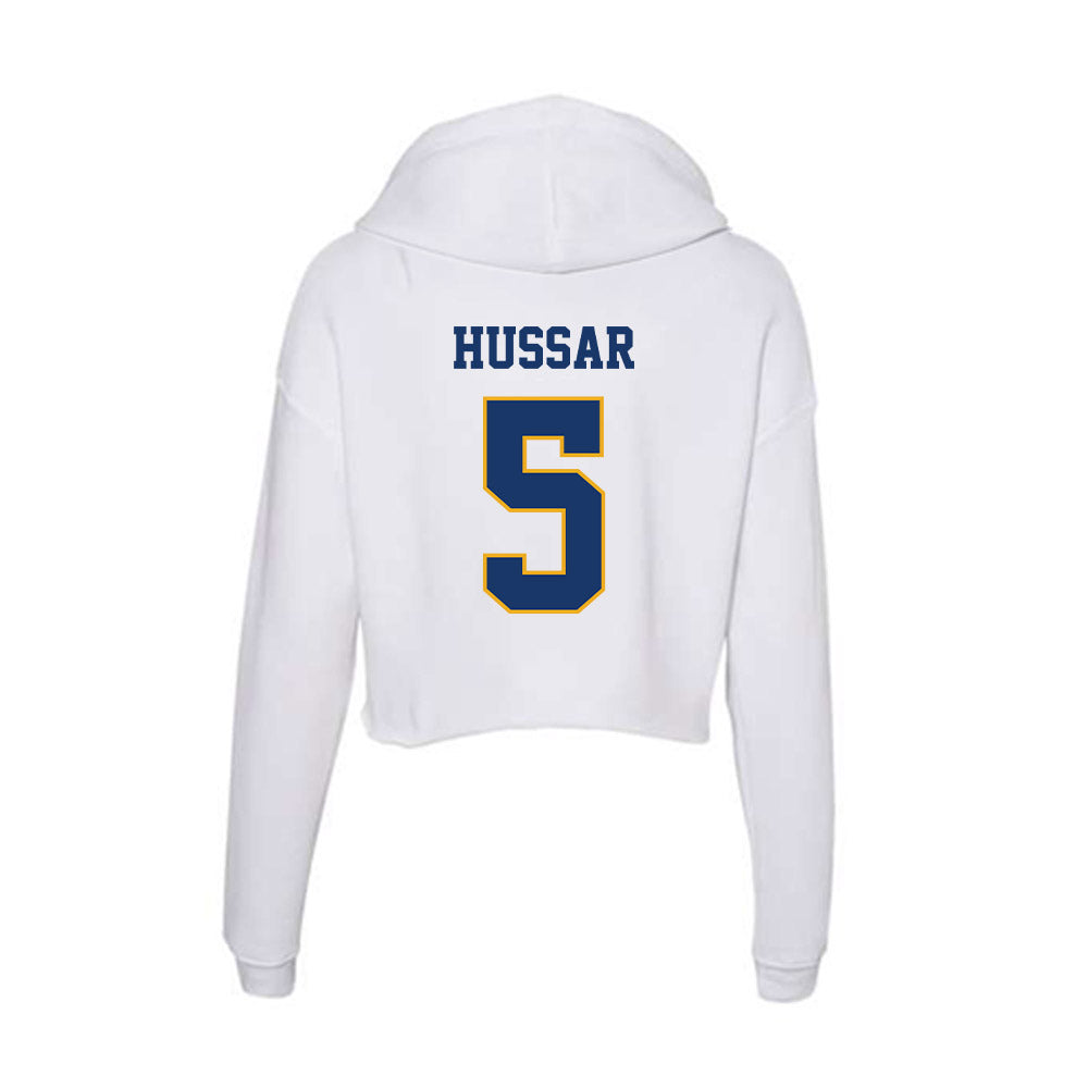 Canisius - NCAA Softball : Mikayla Hussar - Women's Crop Fleece Hoodie-1