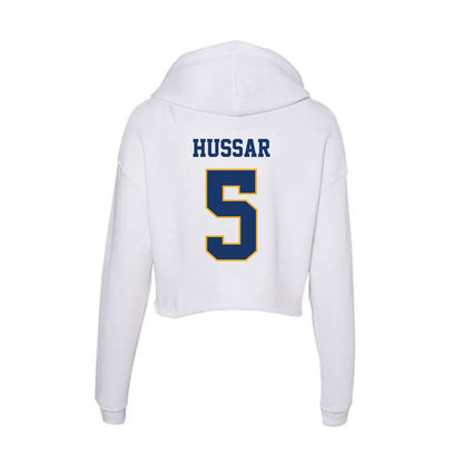 Canisius - NCAA Softball : Mikayla Hussar - Women's Crop Fleece Hoodie-1