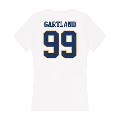 Canisius - NCAA Women's Lacrosse : Camille Gartland - Women's V-Neck T-Shirt-1