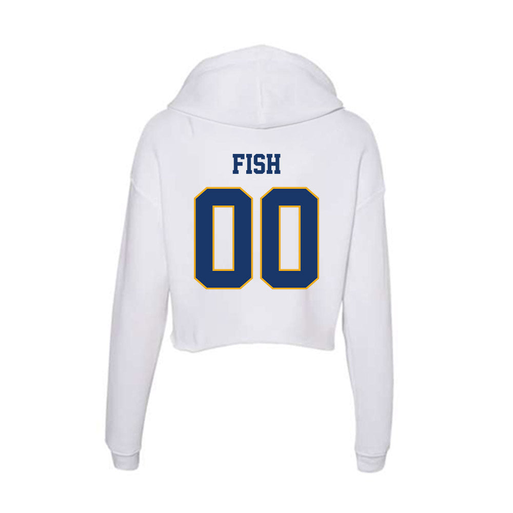 Canisius - NCAA Acrobatics & Tumbling : Danielle Fish - Women's Crop Fleece Hoodie-1