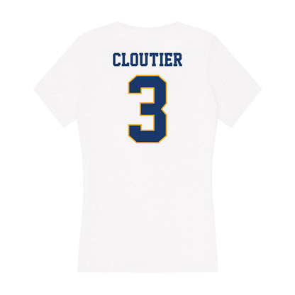 Canisius - NCAA Softball : Alyssa Cloutier - Women's V-Neck T-Shirt-1