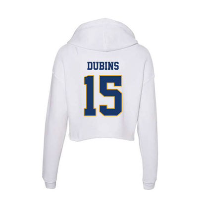 Canisius - NCAA Men's Soccer : Kiryl Dubins - Women's Crop Fleece Hoodie-1