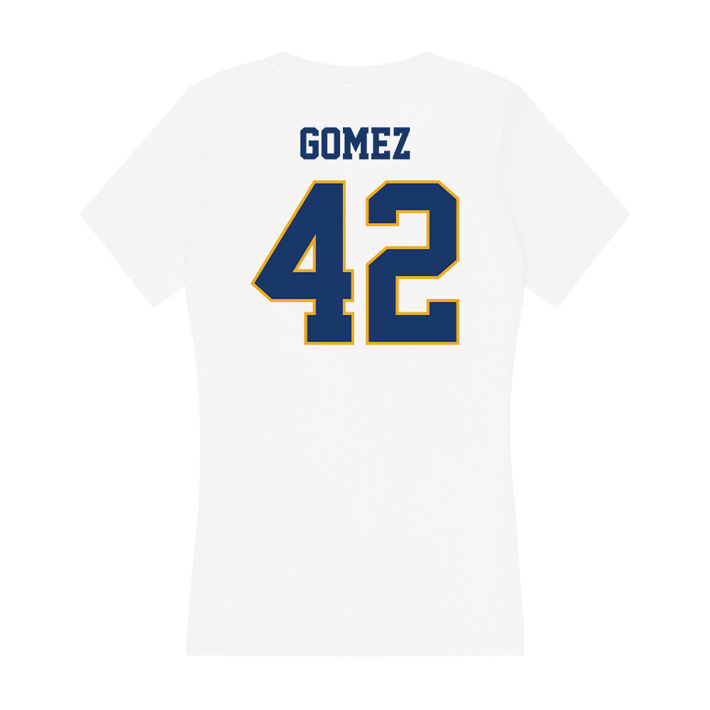 Canisius - NCAA Softball : Rosella Gomez - Women's V-Neck T-Shirt-1