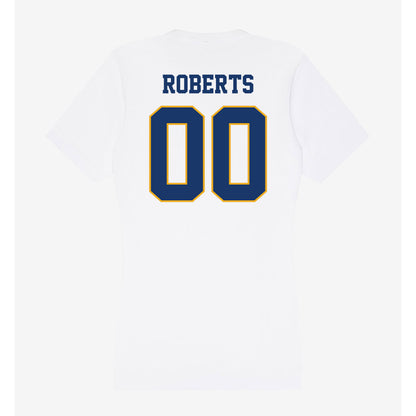 Canisius - NCAA Acrobatics & Tumbling : Nadia Roberts - Women's V-Neck T-Shirt-1