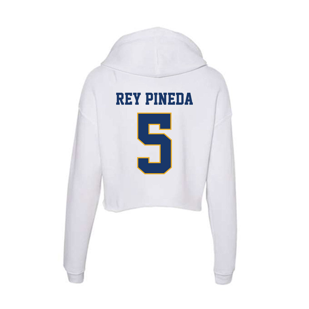 Canisius - NCAA Women's Basketball : Irene Rey Pineda - Women's Crop Fleece Hoodie-1