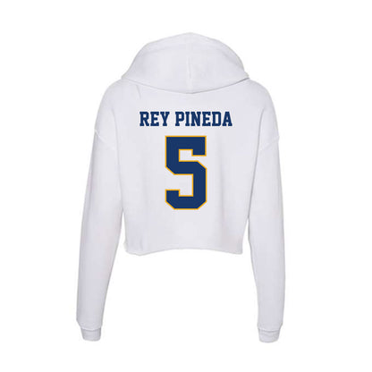 Canisius - NCAA Women's Basketball : Irene Rey Pineda - Women's Crop Fleece Hoodie-1