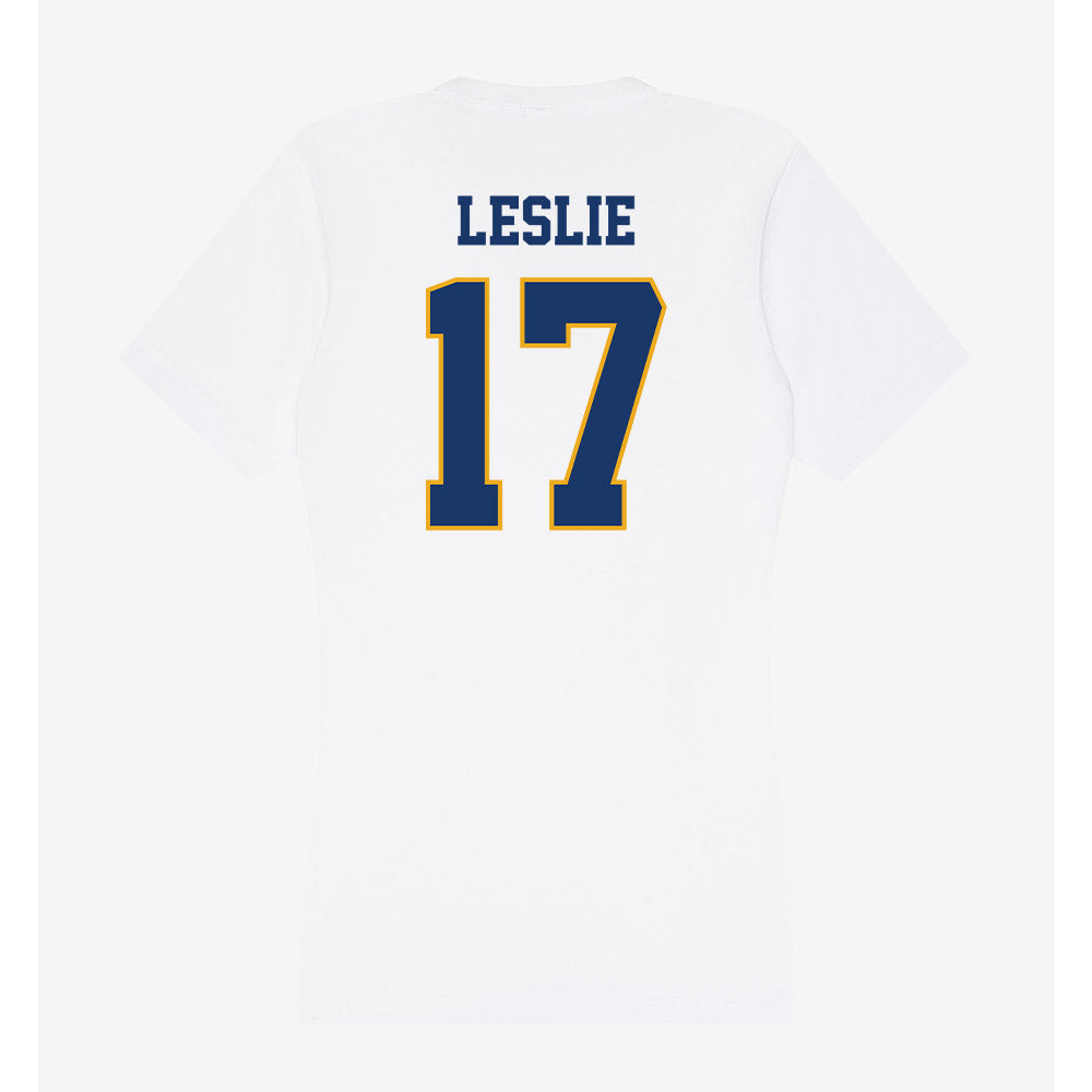 Canisius - NCAA Men's Soccer : Gabriel Leslie - Women's V-Neck T-Shirt-1