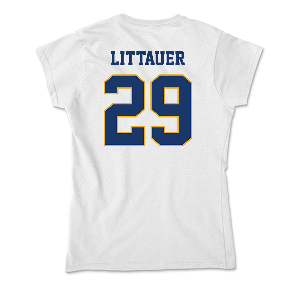 Canisius - NCAA Men's Lacrosse : Jack Littauer - Soft Style Women’s T-Shirt-1