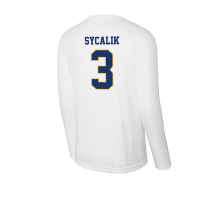 Canisius - NCAA Softball : Michaela Sycalik - Activewear Long Sleeve T-Shirt-1