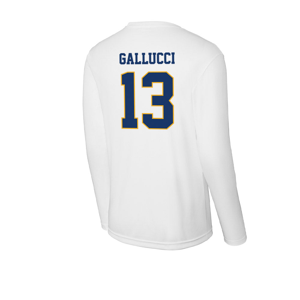 Canisius - NCAA Men's Ice Hockey : Jason Gallucci - Activewear Long Sleeve T-Shirt-1