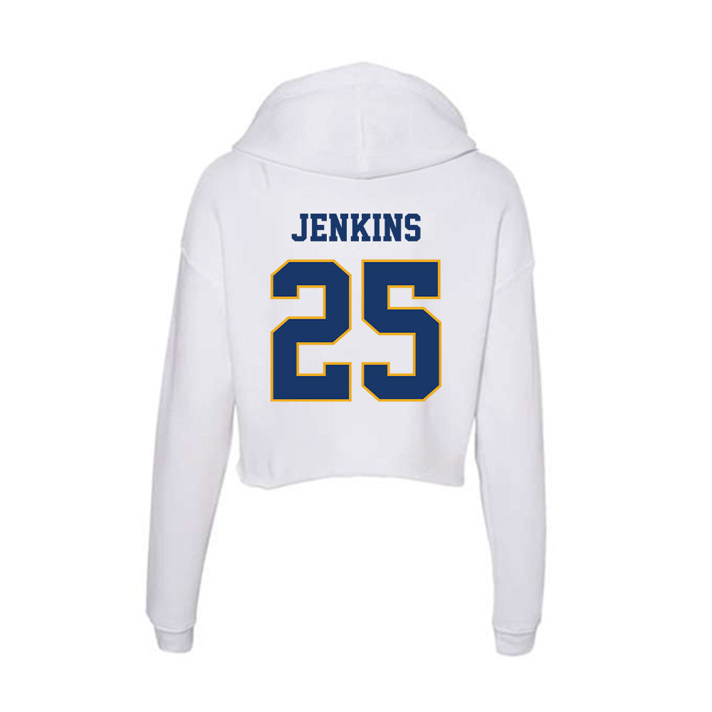 Canisius - NCAA Baseball : Travis Jenkins - Women's Crop Fleece Hoodie-1