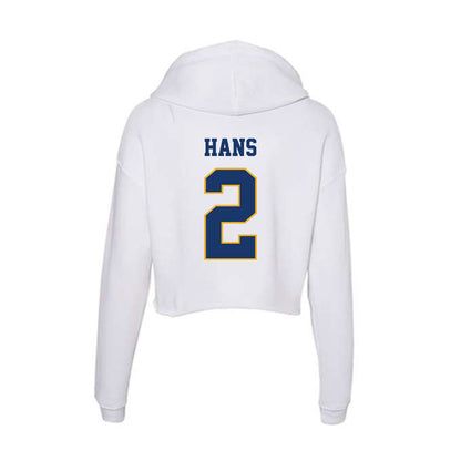 Canisius - NCAA Softball : Maddy Hans - Women's Crop Fleece Hoodie-1