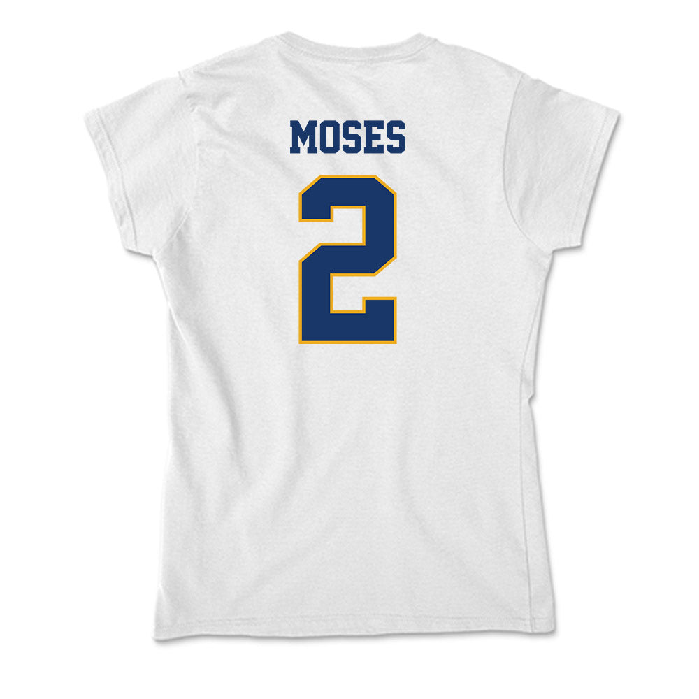 Canisius - NCAA Women's Basketball : Alex Moses - Soft Style Women’s T-Shirt-1
