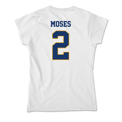 Canisius - NCAA Women's Basketball : Alex Moses - Soft Style Women’s T-Shirt-1