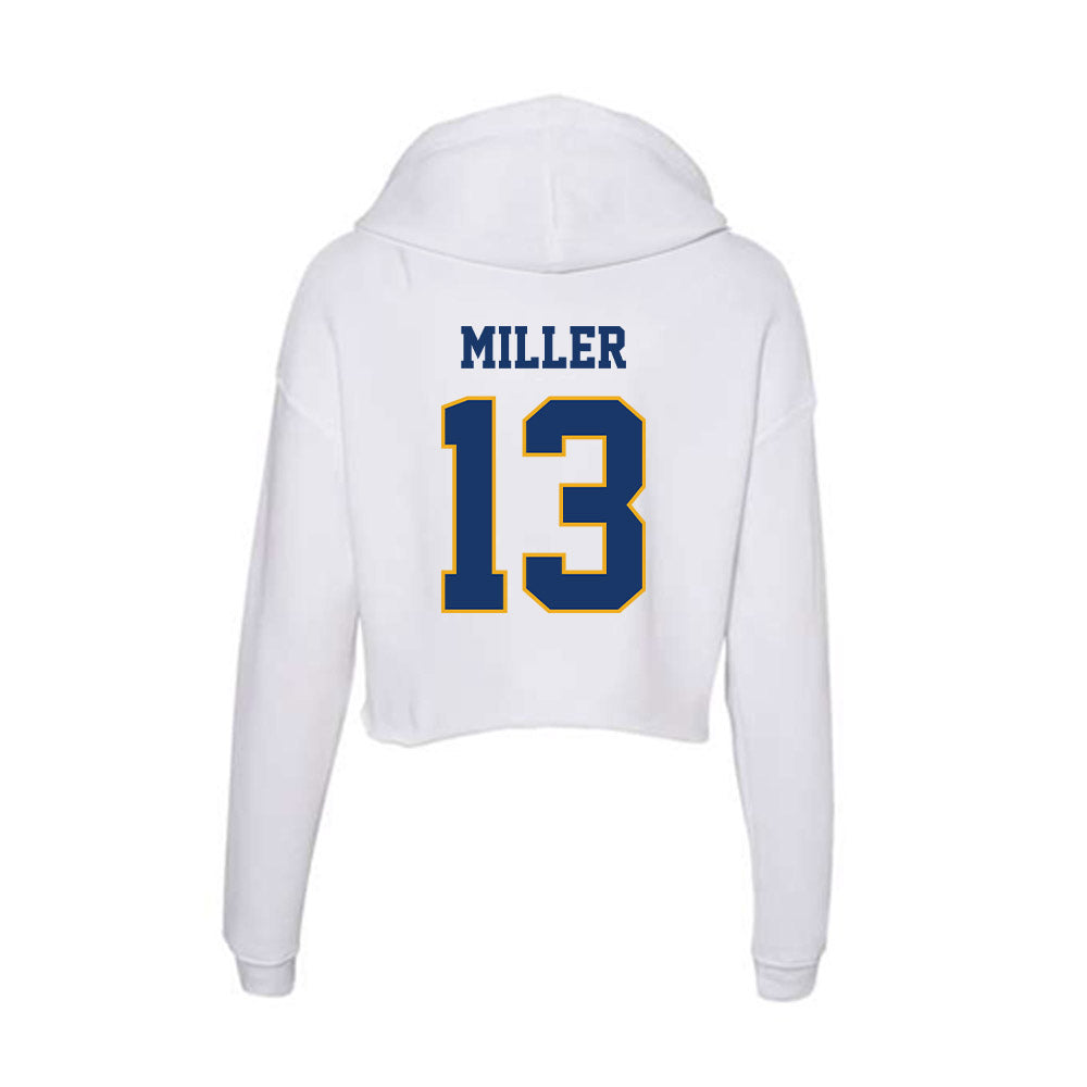 Canisius - NCAA Baseball : Kadin Miller - Women's Crop Fleece Hoodie-1