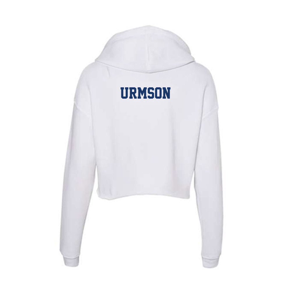 Canisius - NCAA Women's Rowing : Brooke Urmson - Women's Crop Fleece Hoodie-1