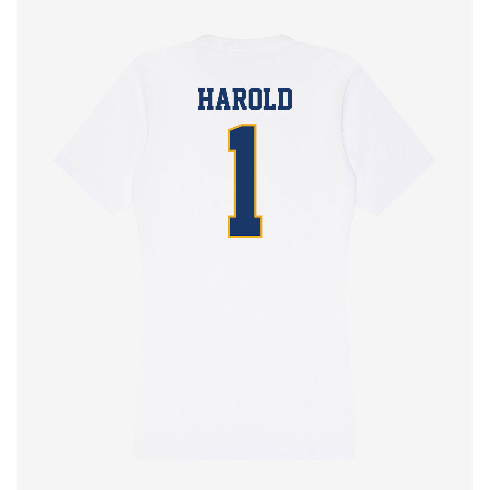 Canisius - NCAA Men's Soccer : Preston Harold - Women's V-Neck T-Shirt-1