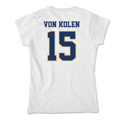Canisius - NCAA Softball : Tabitha von Kolen - Soft Style Women’s T-Shirt-1