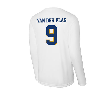 Canisius - NCAA Men's Basketball : Evan van der Plas - Activewear Long Sleeve T-Shirt-1