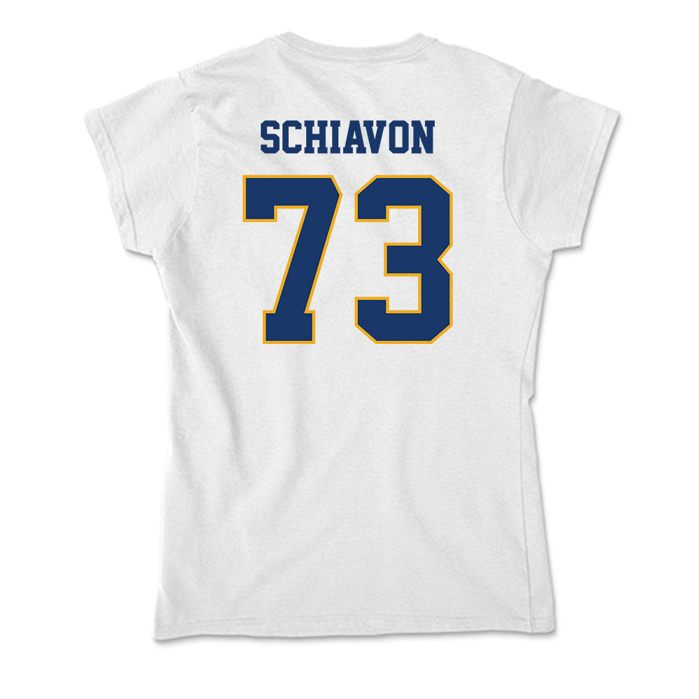Canisius - NCAA Men's Ice Hockey : Cody Schiavon - Soft Style Women’s T-Shirt-1
