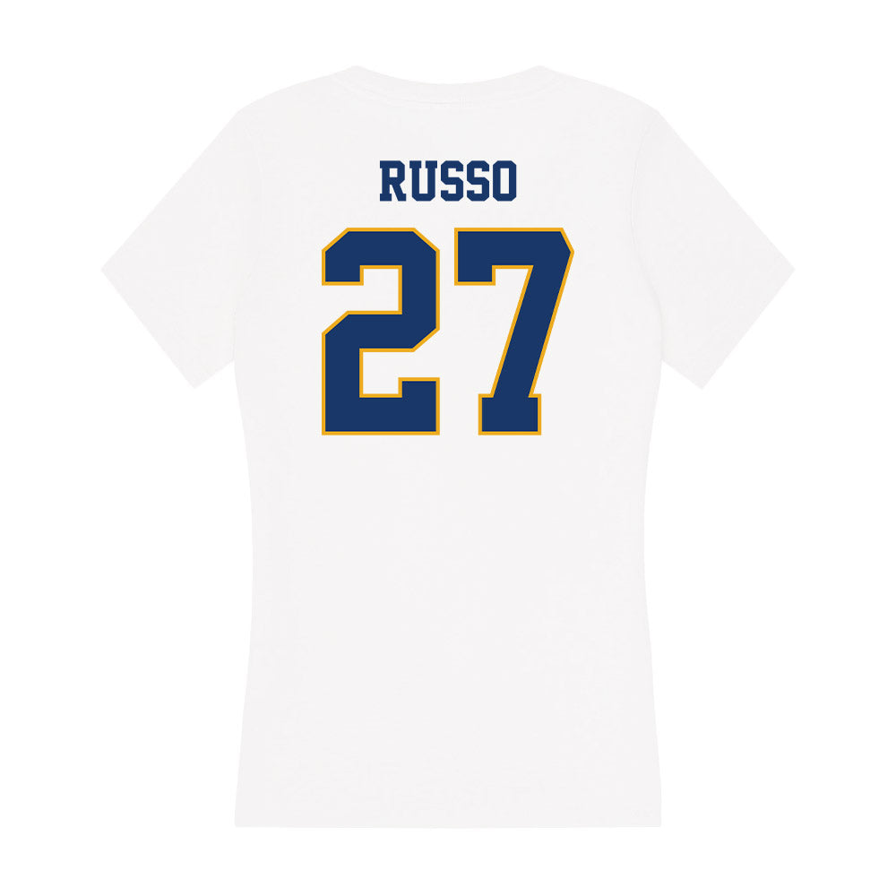 Canisius - NCAA Baseball : Thomas Russo - Women's V-Neck T-Shirt-1