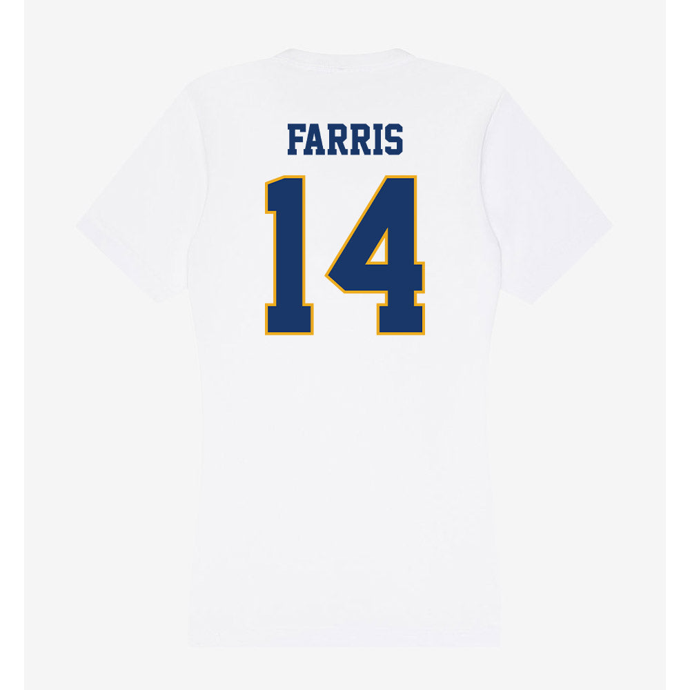 Canisius - NCAA Softball : Gabi Farris - Women's V-Neck T-Shirt-1
