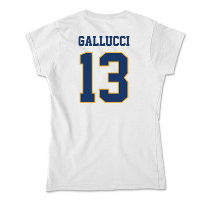 Canisius - NCAA Men's Ice Hockey : Jason Gallucci - Soft Style Women’s T-Shirt-1