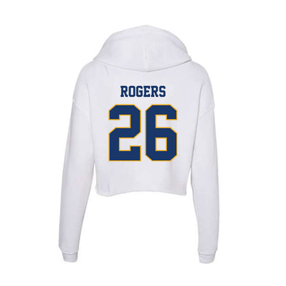Canisius - NCAA Baseball : Mark Rogers - Women's Crop Fleece Hoodie-1