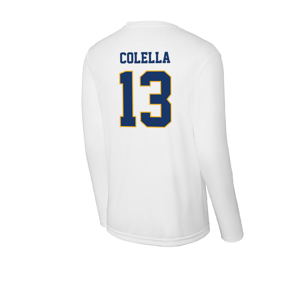 Canisius - NCAA Men's Ice Hockey : Mikey Colella - Performance Long Sleeve T-Shirt-1