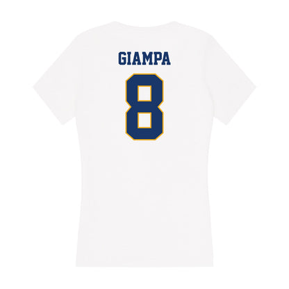 Canisius - NCAA Men's Ice Hockey : Matteo Giampa - Women's V-Neck T-Shirt-1
