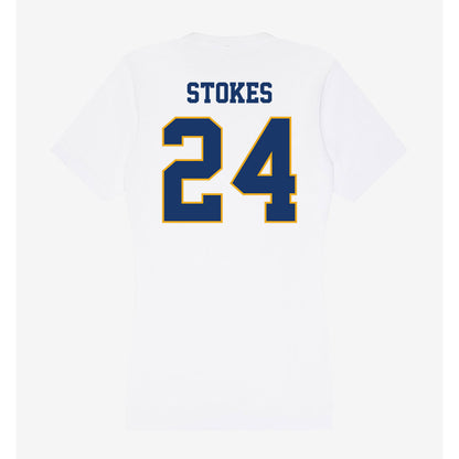 Canisius - NCAA Acrobatics & Tumbling : Madison Stokes - Women's V-Neck T-Shirt-1