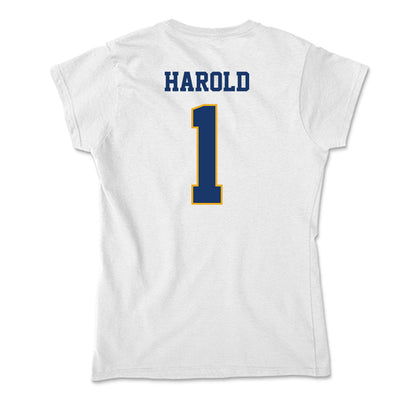 Canisius - NCAA Men's Soccer : Preston Harold - Soft Style Women’s T-Shirt-1