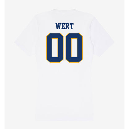 Canisius - NCAA Acrobatics & Tumbling : Jenna Wert - Women's V-Neck T-Shirt-1