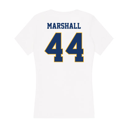 Canisius - NCAA Men's Ice Hockey : Luke Marshall - Women's V-Neck T-Shirt-1